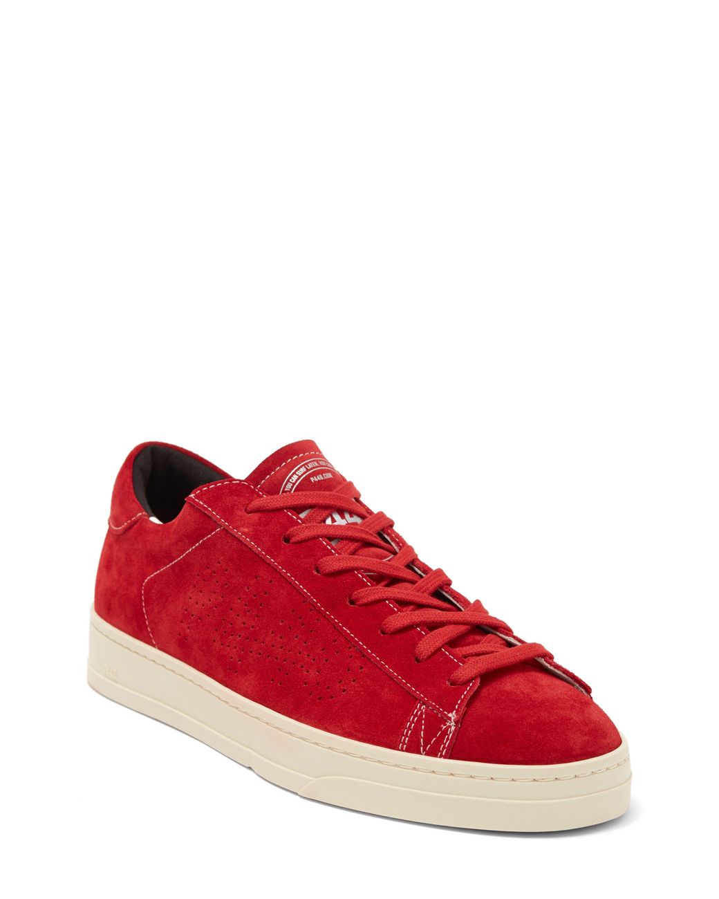 P448 Jack Low Top Sneaker in Red for Men | Lyst