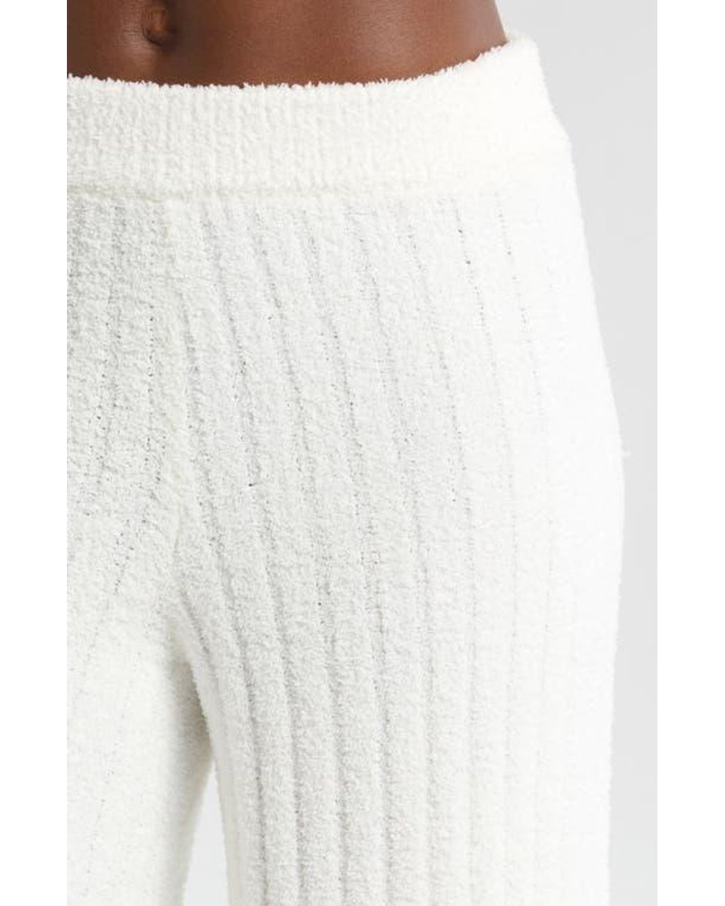 Ugg White Terri Rib Pants