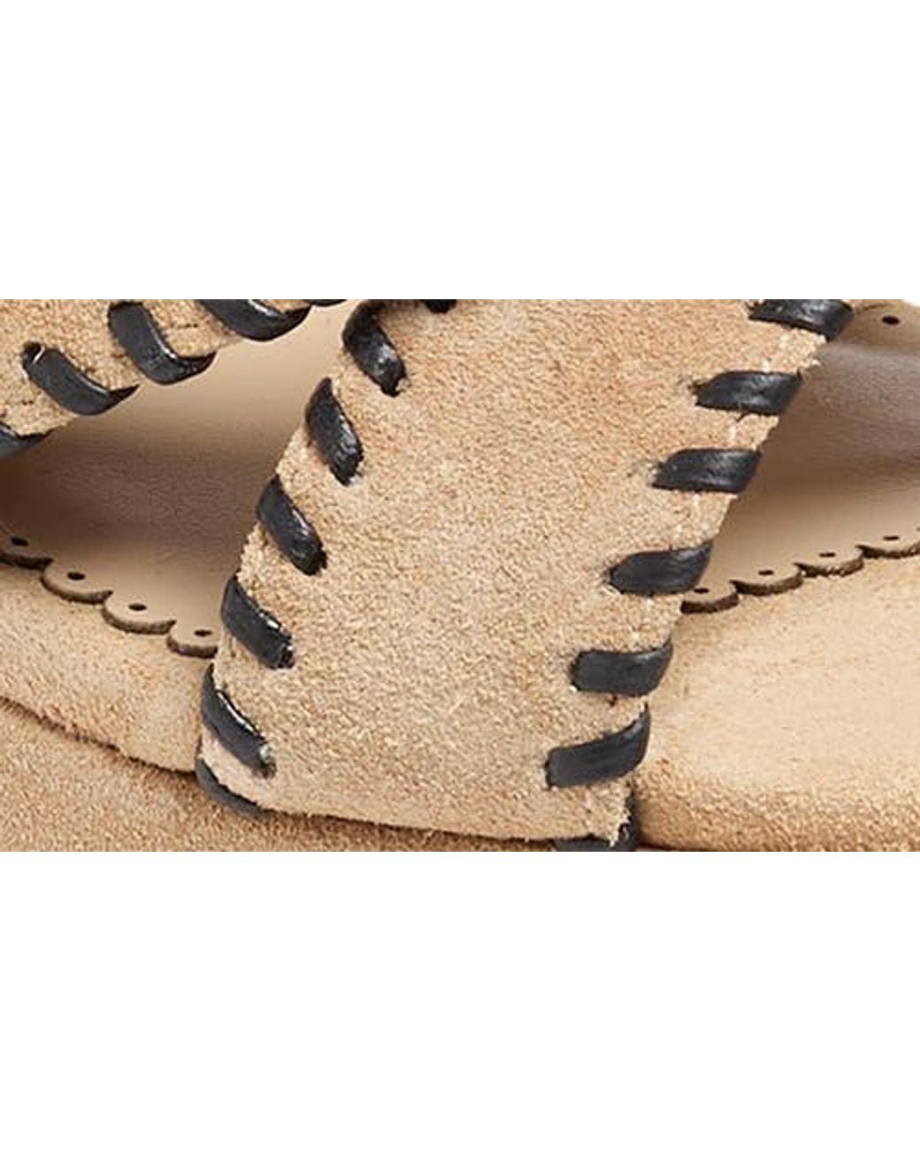Cinq À Sept Metallic Platform Wedge Sandal