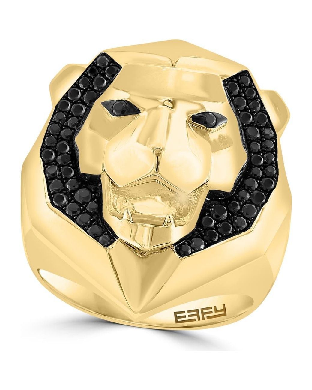 Effy Metallic Spinel Lion Ring