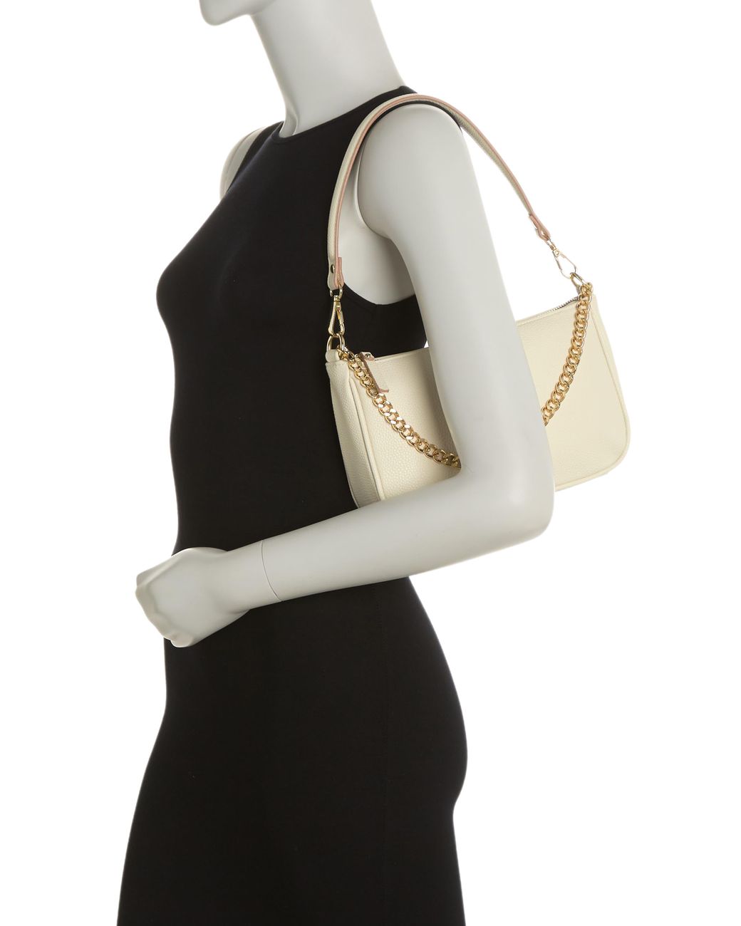 Lepore Tatianna Baguette Shoulder Bag in Black Lyst
