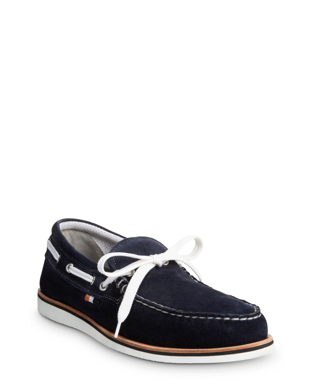 Allen Edmonds Costa Brava Boat Shoe in Blue for Men Lyst