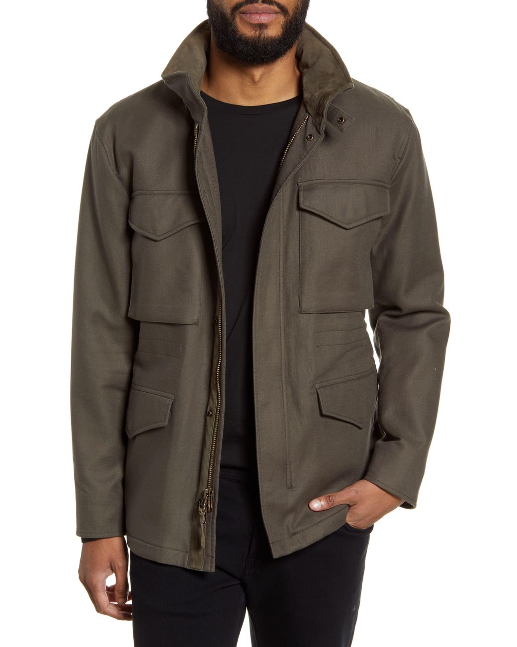 Vince Slim Fit Field Jacket for Men | Lyst