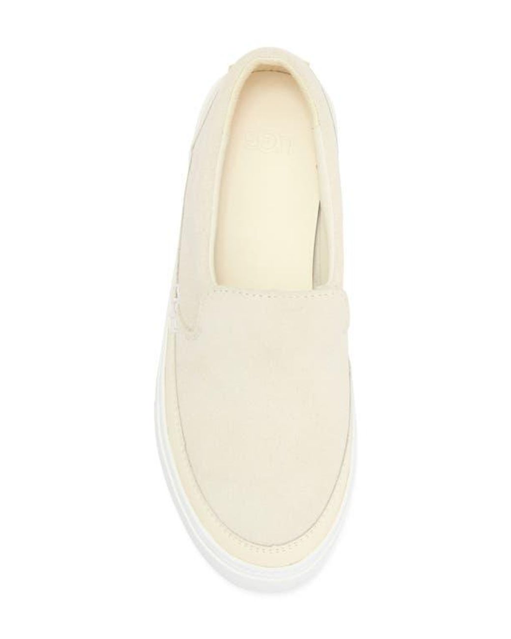 UGG Zilo Slip-On Sneaker in White | Lyst