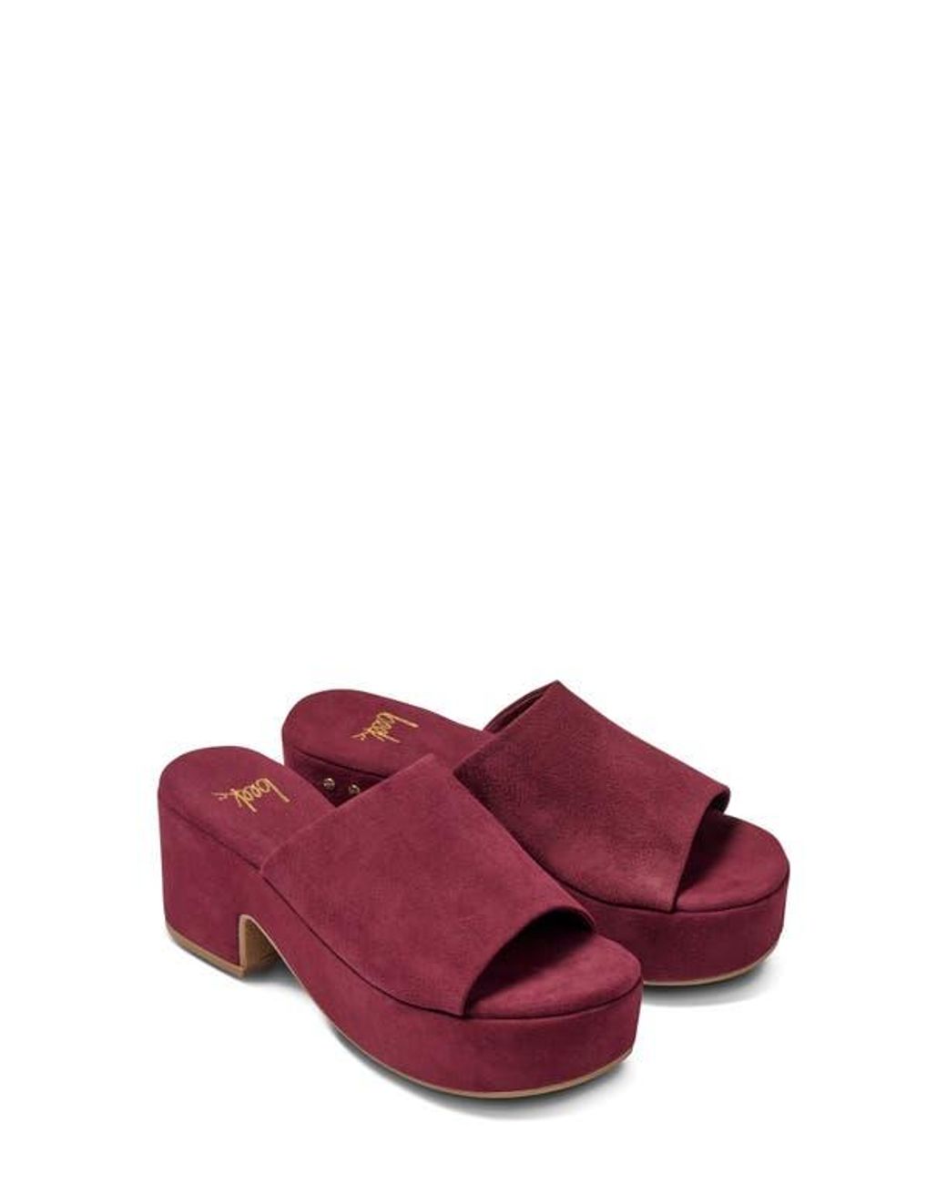 Beek Purple Kinglet Platform Slide