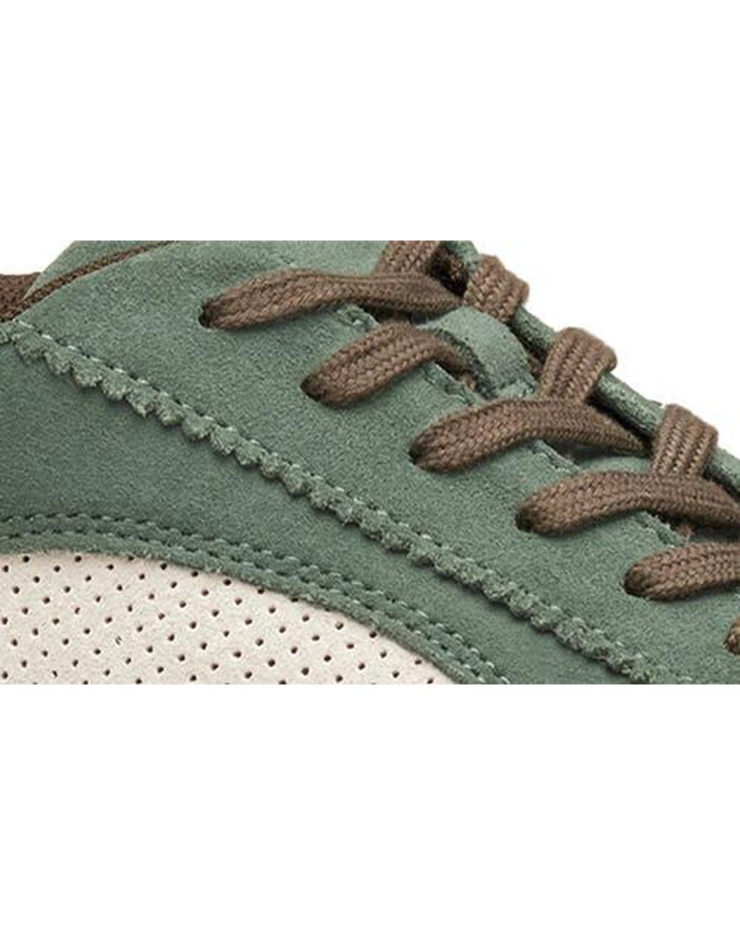 Johnston & Murphy Green Chase Perforated Sneaker for men