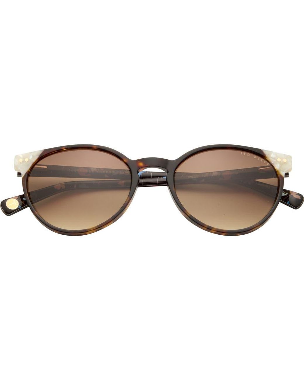 Ted Baker Multicolor 53Mm Gradient Round Sunglasses