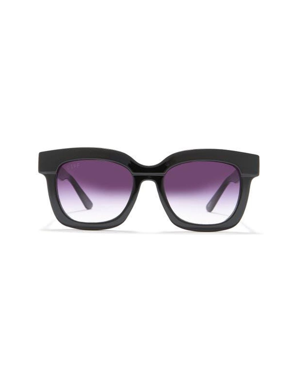 DIFF Brown 56Mm Makay Square Sunglasses