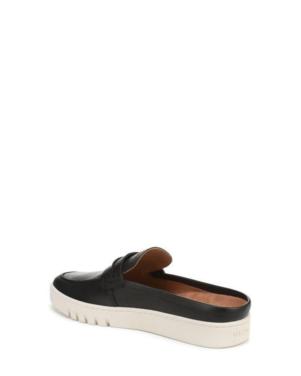 Vionic Black Chantel Mule