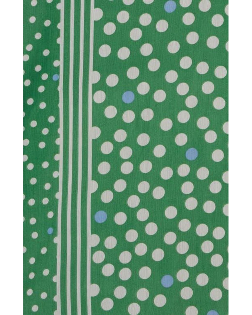 BCBGeneration Green Polka Dot Scarf