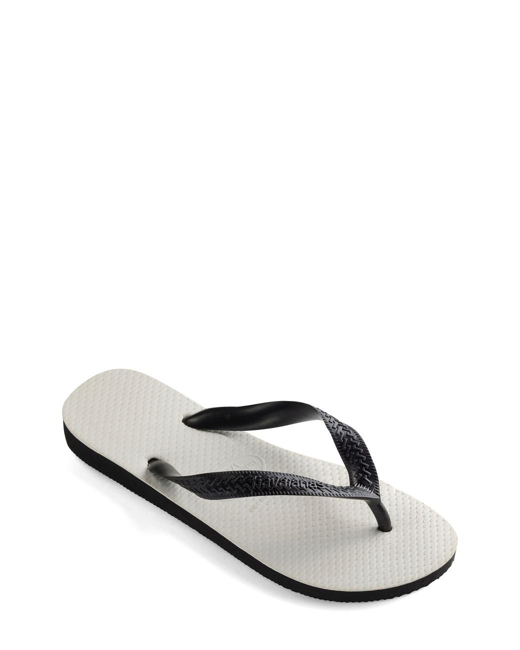 Havaianas Traditional Flip Flop in White for Men | Lyst