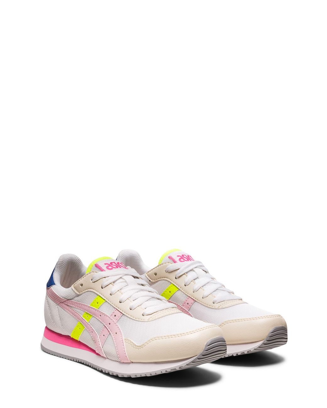 Asics Asics Tiger Running Sneaker In White/cotton Candy At Nordstrom ...