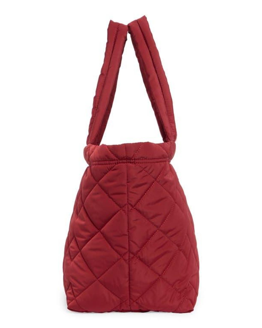 Marc Jacobs Medium Quilted Nylon Tote in Red | Lyst