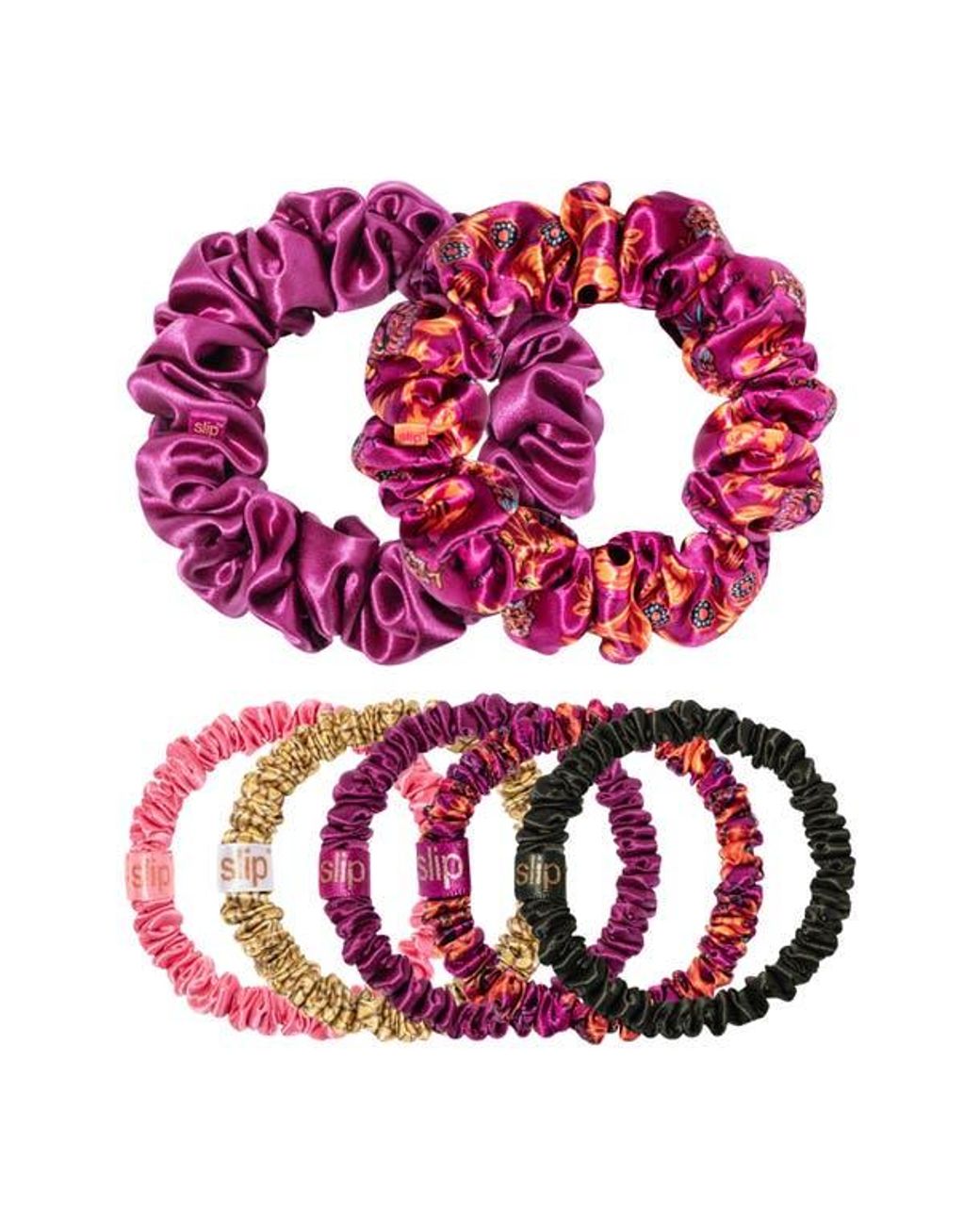 Slip Red Mega Scrunchie Set