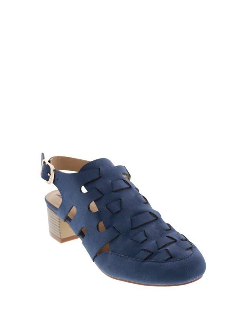 Bellini Blue Penelope Slingback Pump