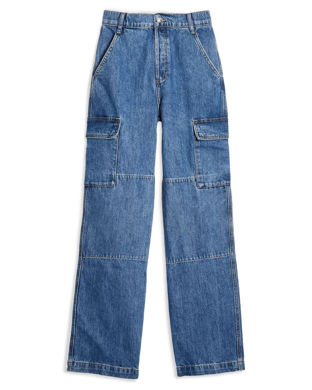 Topshop combat store jeans