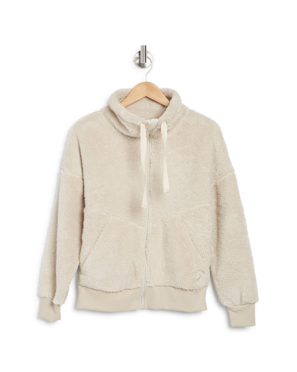 Spyder Bailey Faux Shearling Jacket In Moonbeam At Nordstrom Rack in ...