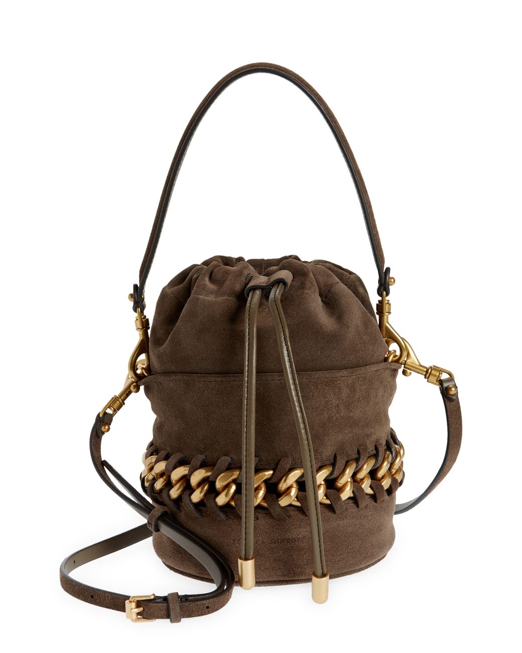 Rebecca Minkoff Chain Bucket Leather Handbag In Porcini At Nordstrom ...