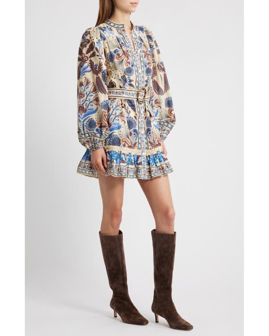 long sleeve high low wrap dress Golden Hour. Long Sleeve Wrap Midi Dress – ELF