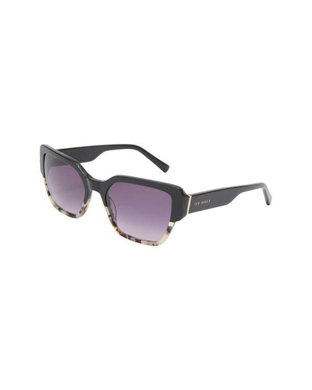 Ted Baker Black 56Mm Square Sunglasses