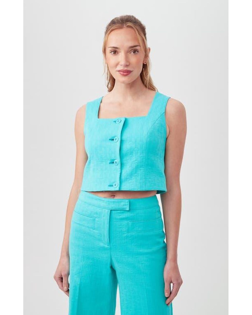 Trina Turk Blue Refreshment 2 Top