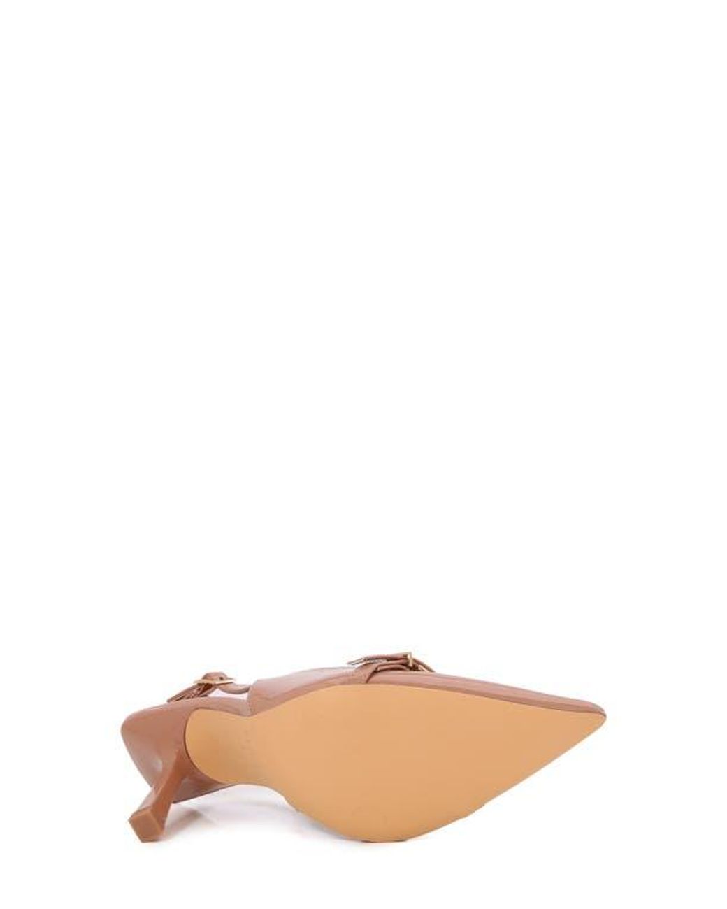 BERNESS Pink Coraline Pointed Toe Slingback Pump