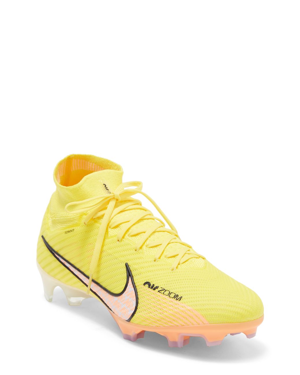 yellow superfly cleats