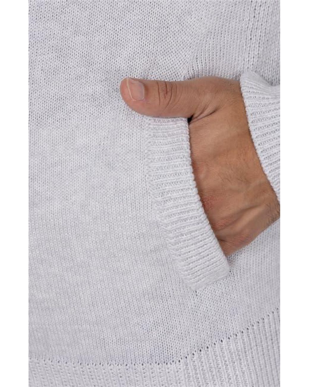 Xray Jeans White Full-Zip Sweater Jacket for men