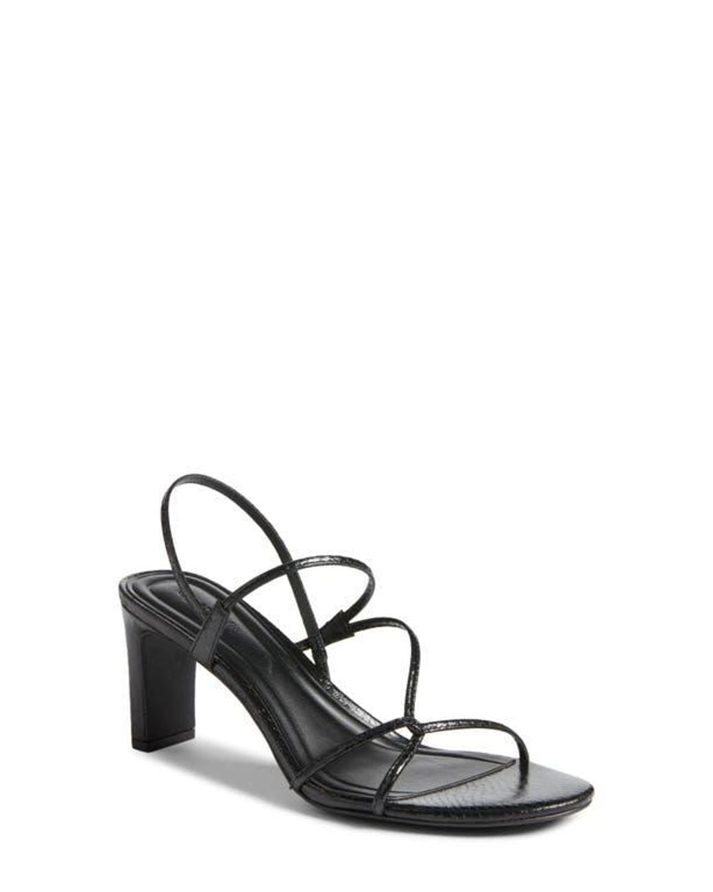 Open Edit White Pia Slingback Sandal