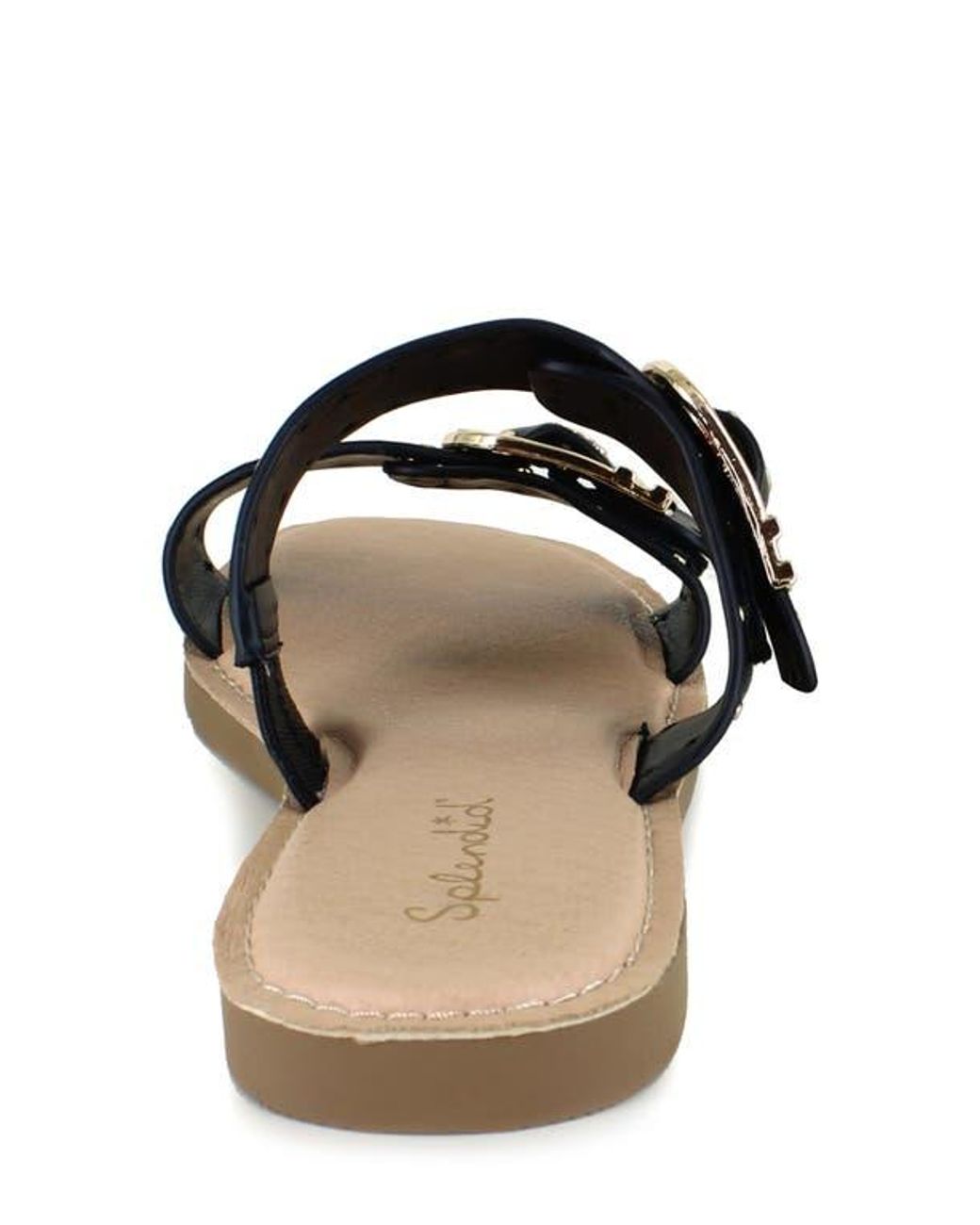 Splendid Black Leena Slide Sandal