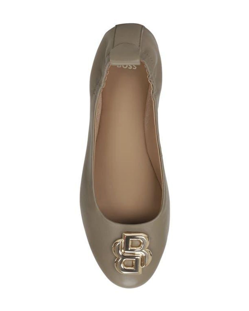 Boss White Dasy Ballet Flat