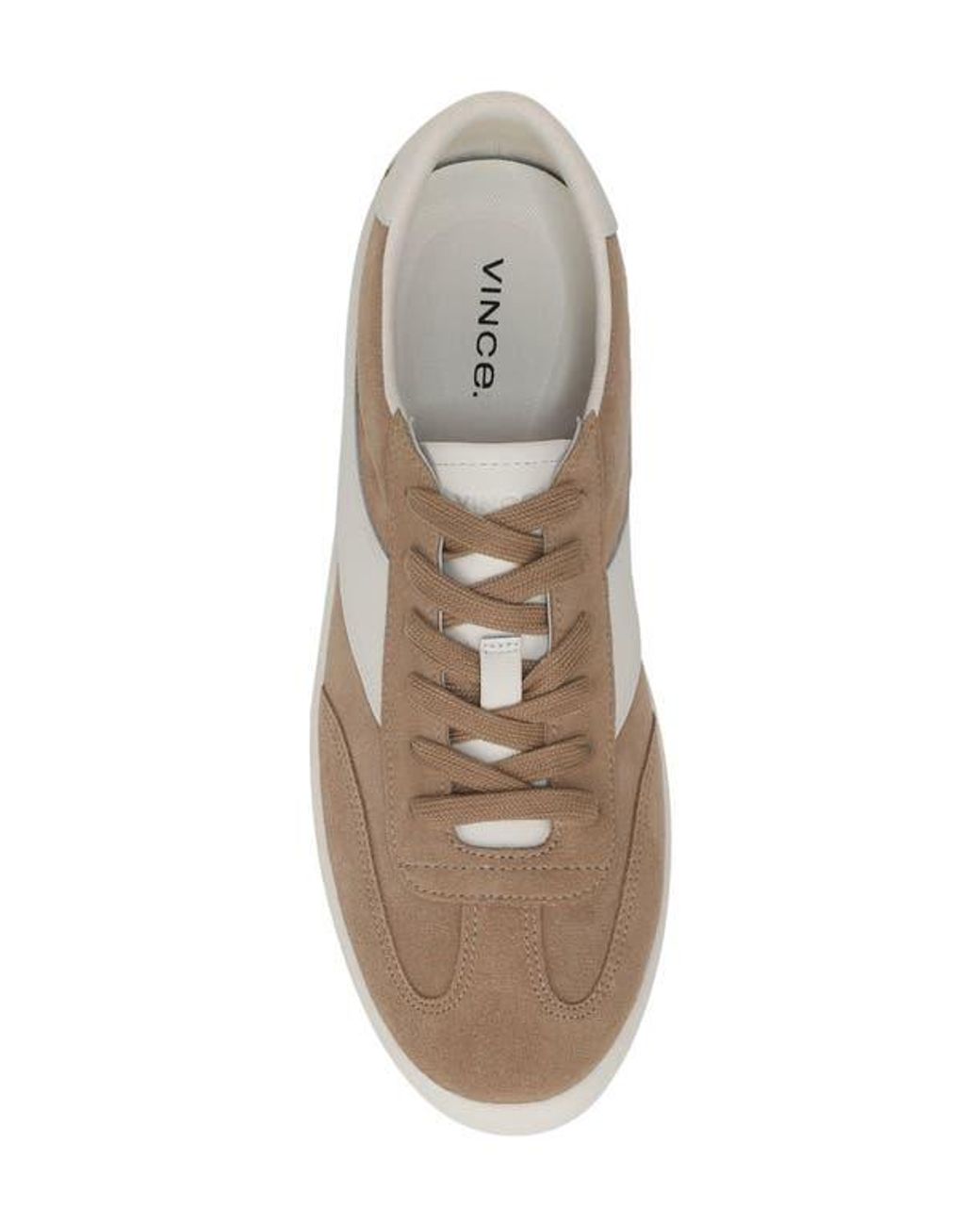 Vince Natural Korrin Leather Sneaker