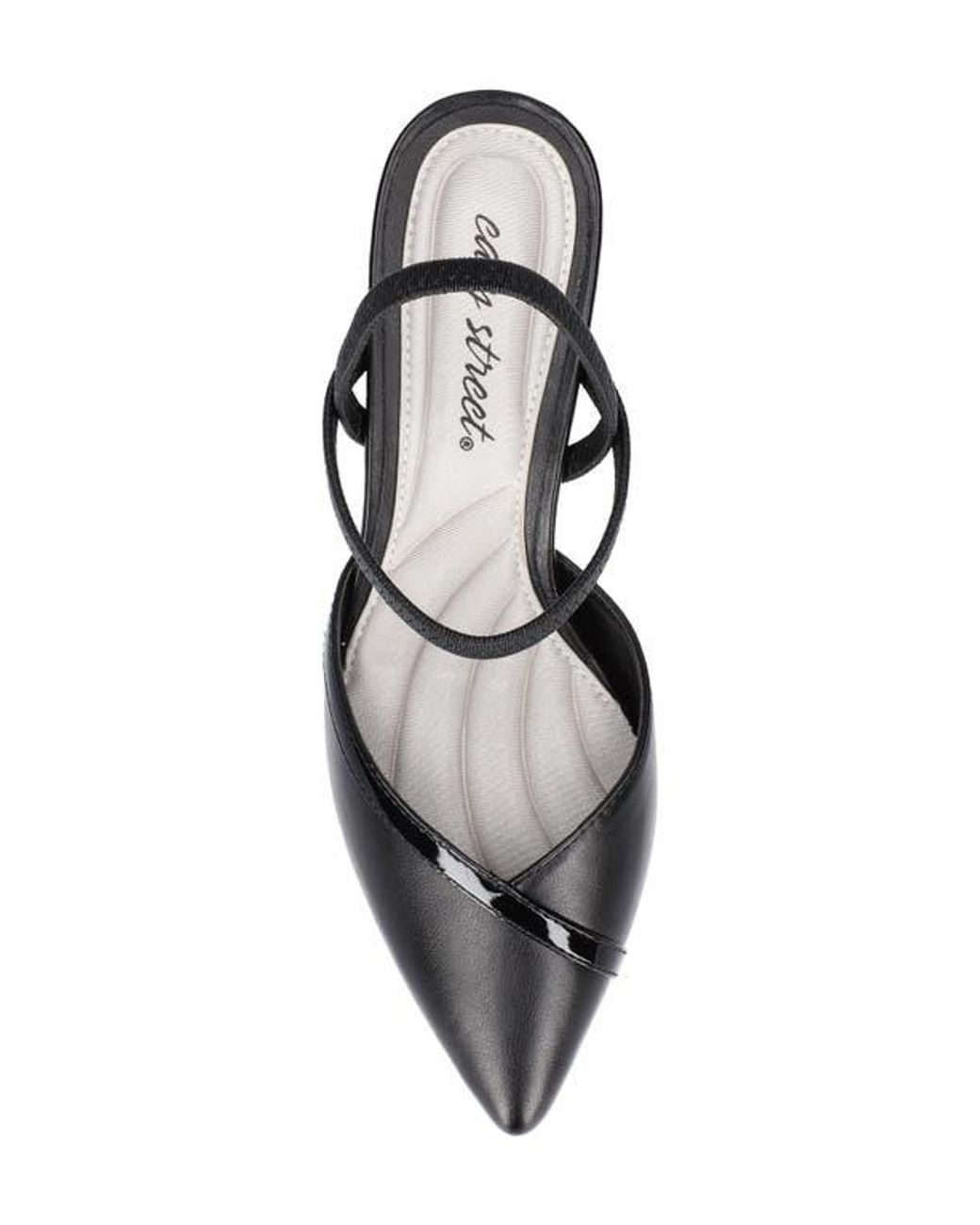Easy Street Black Uunna Slingback Pump