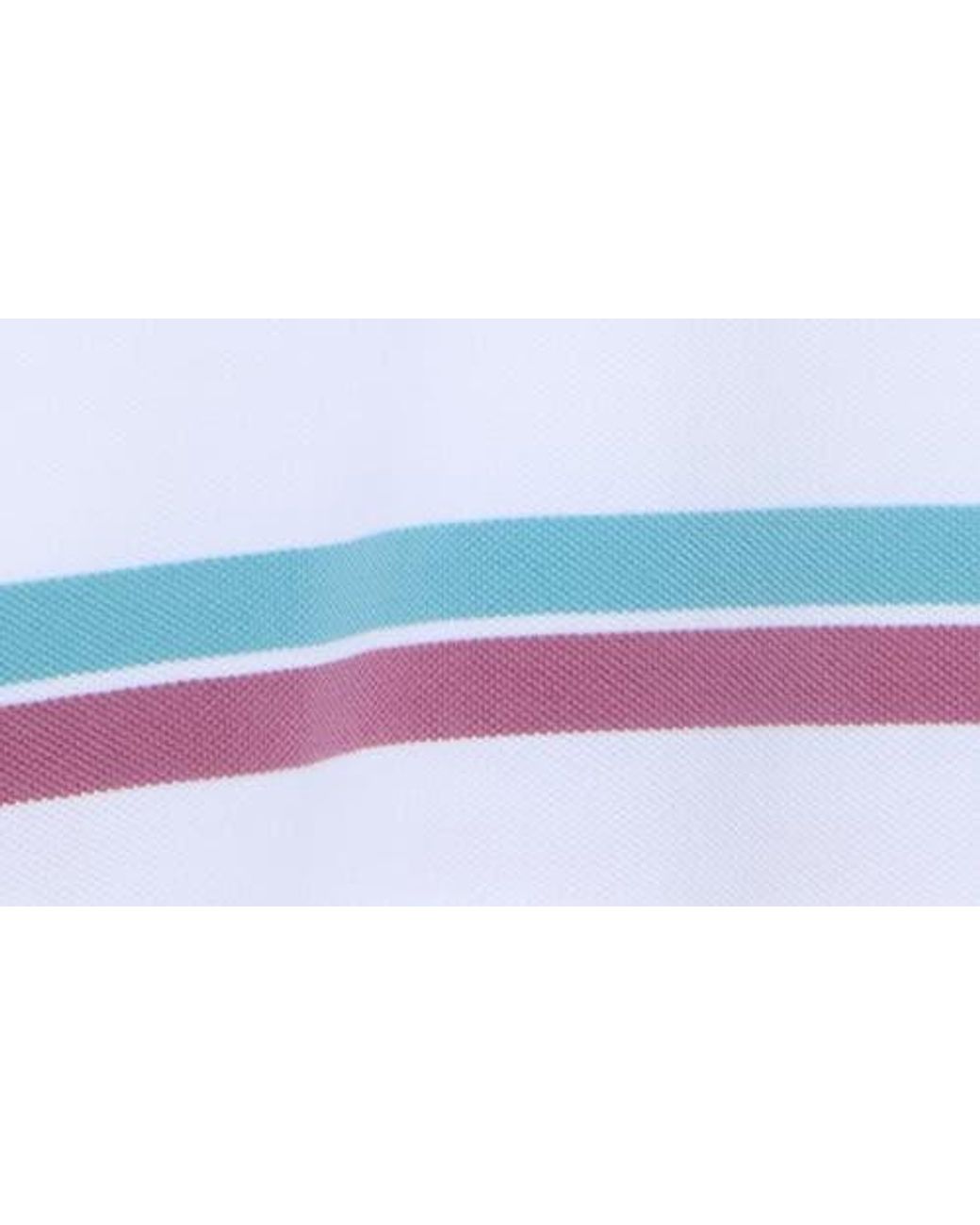 Brooks Brothers Blue Stripe Slim Fit Piqué Polo for men