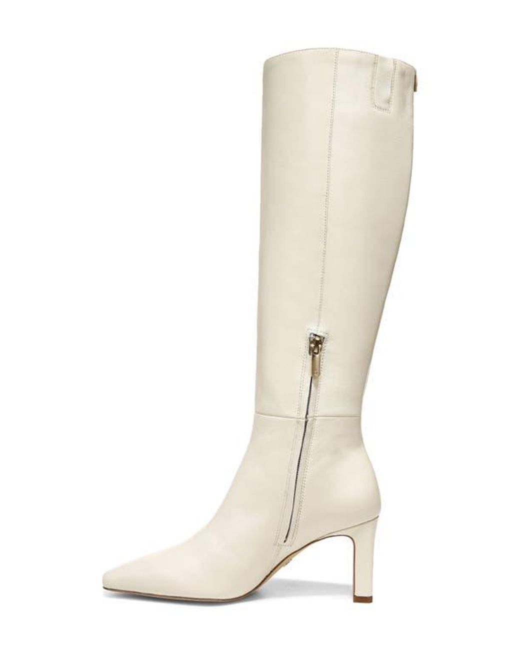 Sam Edelman White Sylvia Knee High Boot