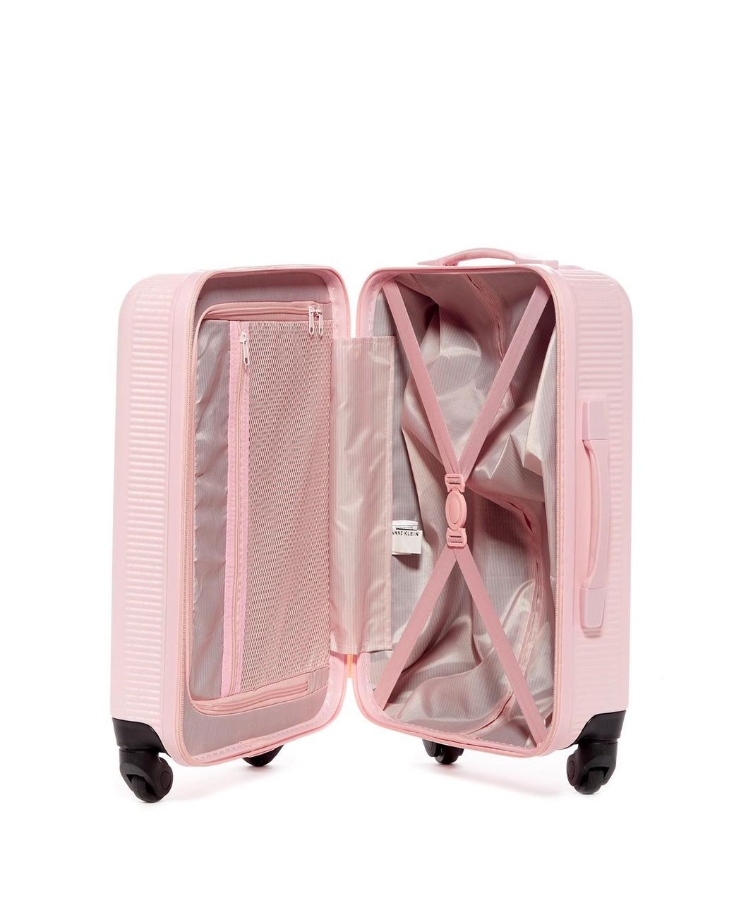 anne klein luggage pink