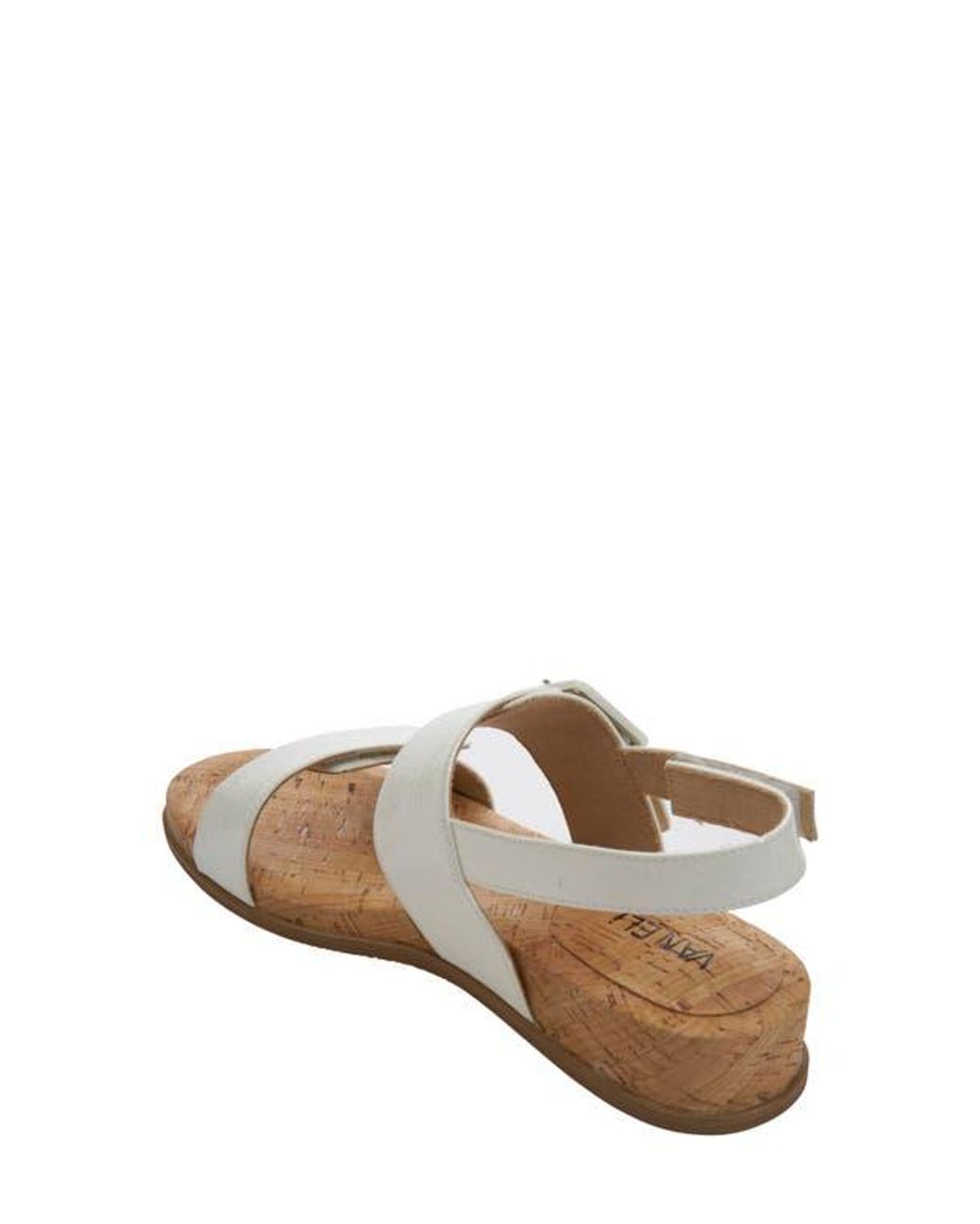 Vaneli Metallic Nelly Wedge Sandal