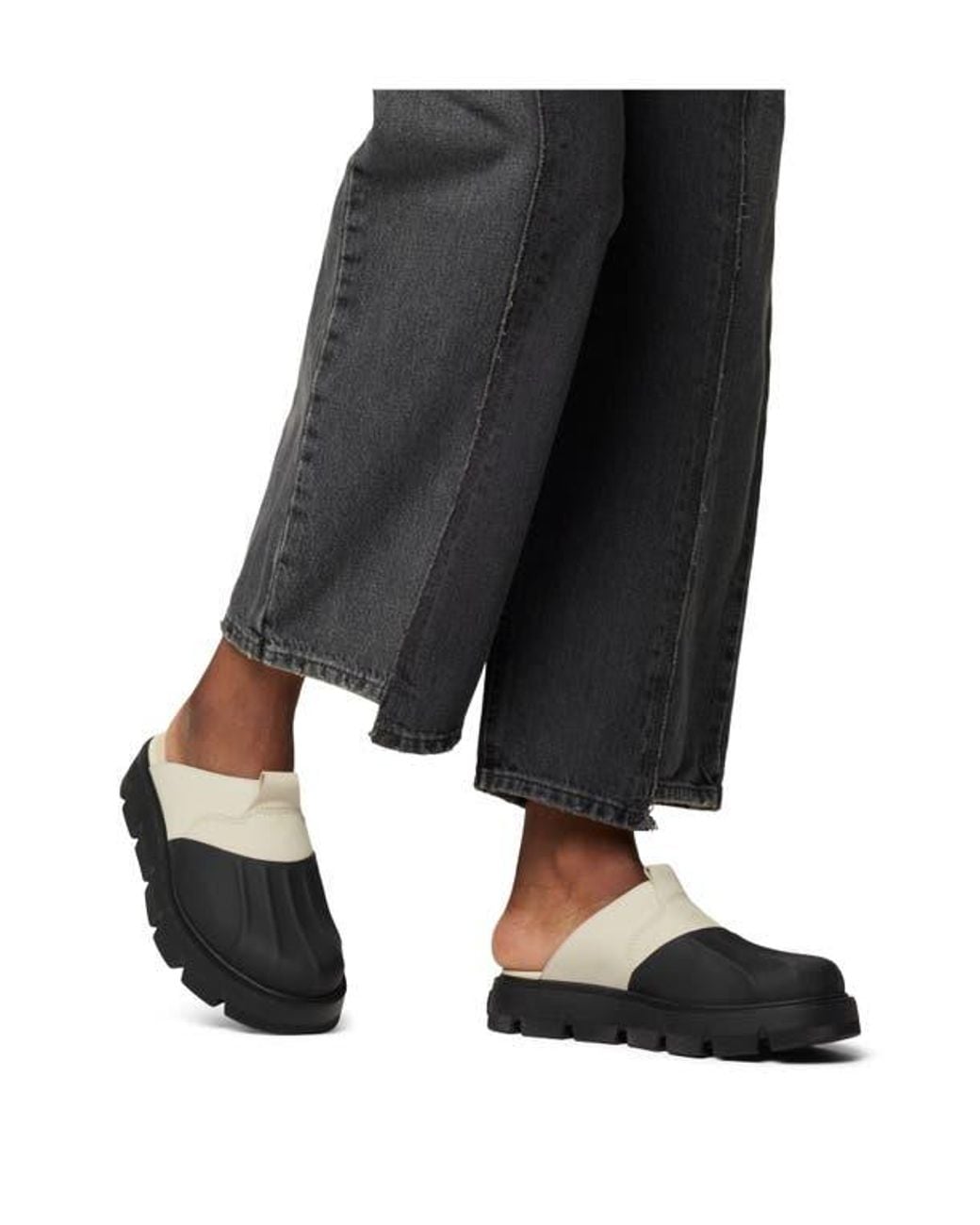 Sorel Black Rein Cb Clog