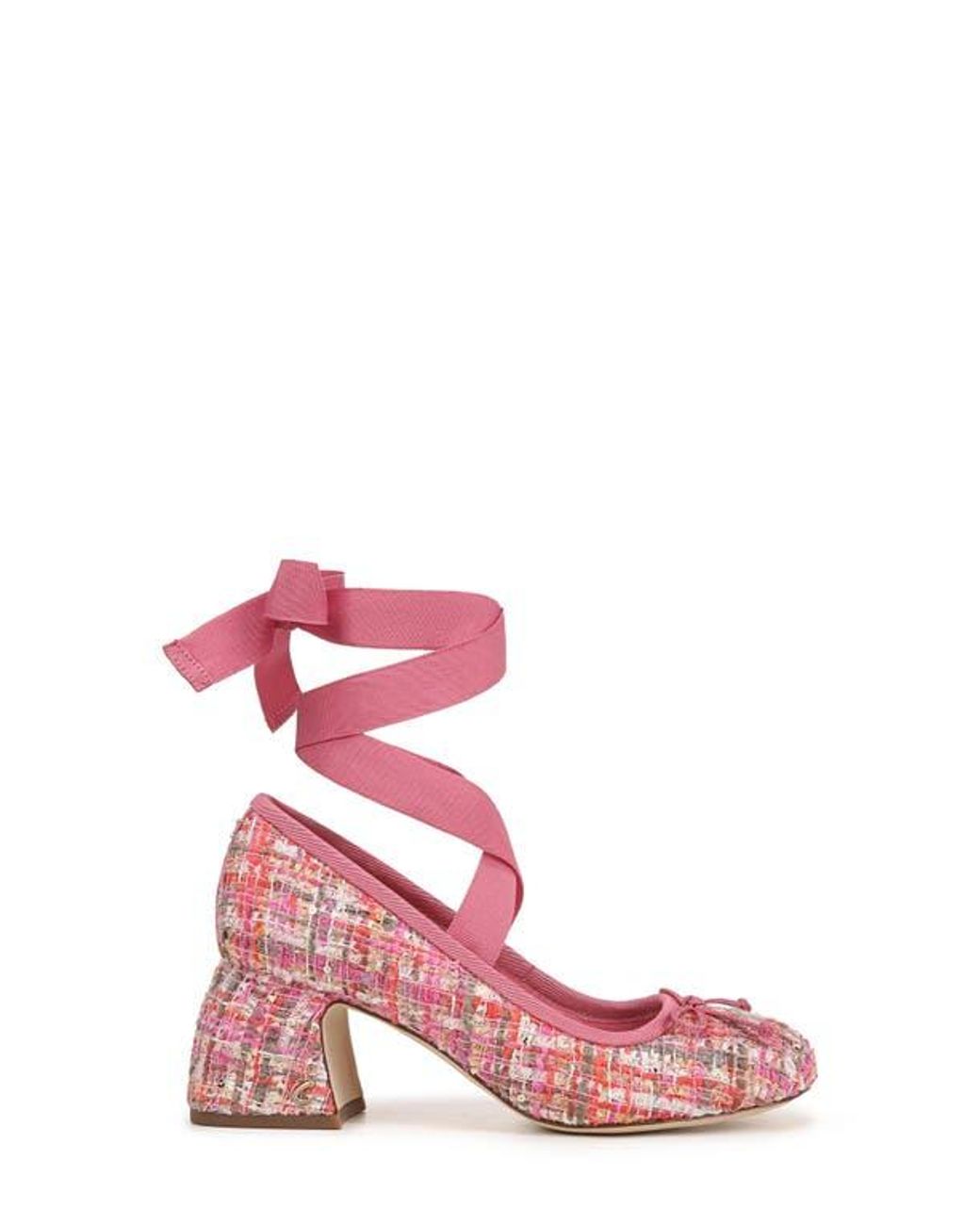 Circus by Sam Edelman Pink Della Ankle Wrap Pump