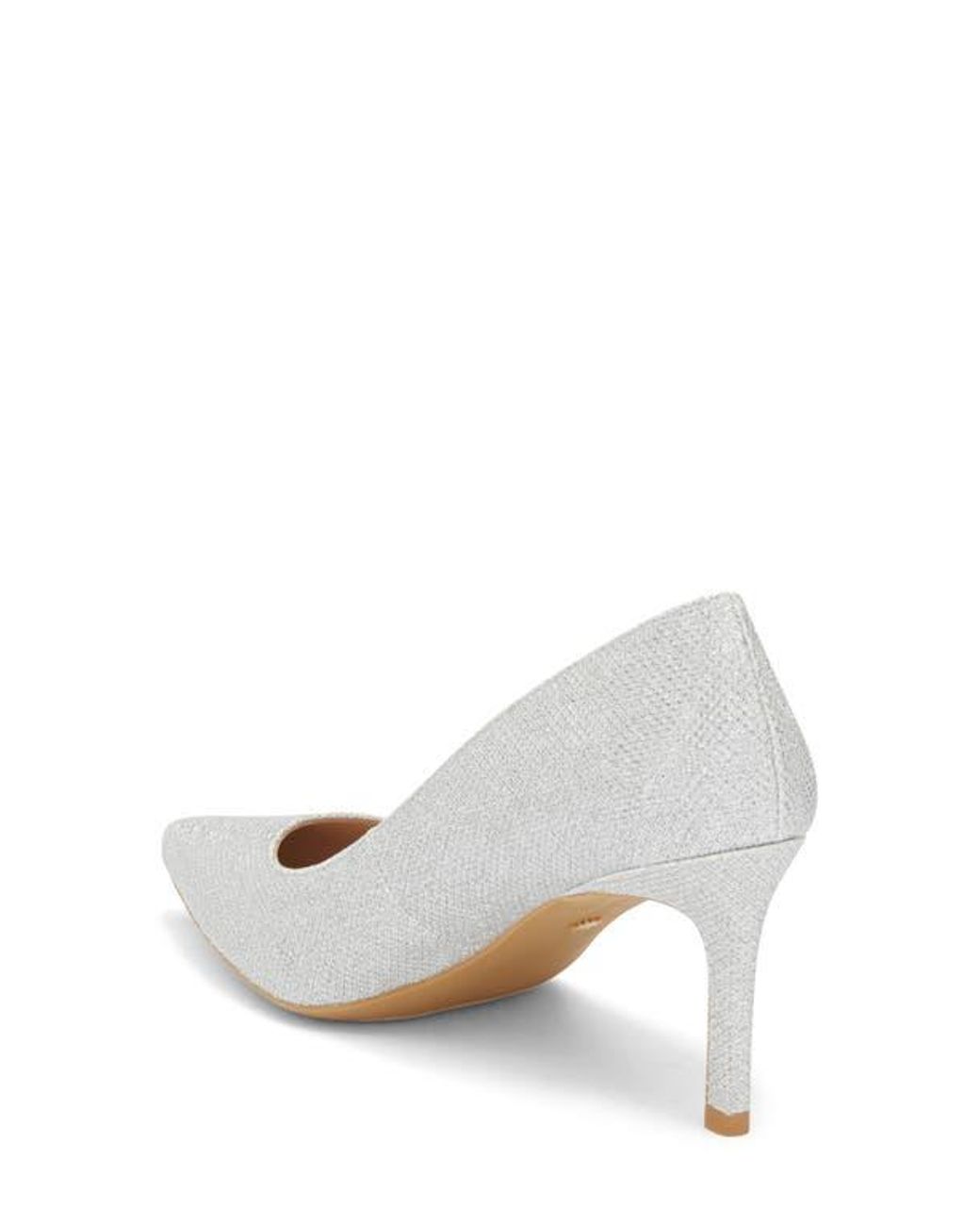 Stuart Weitzman White Dancer 75 Pump