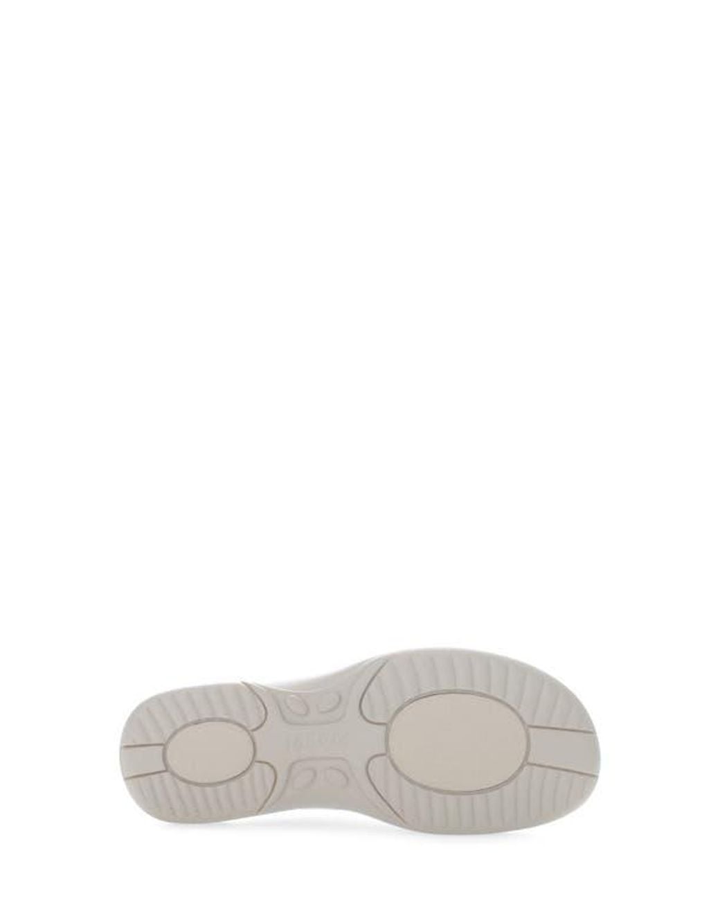 Propet White Breezy Walker Slide Sandal
