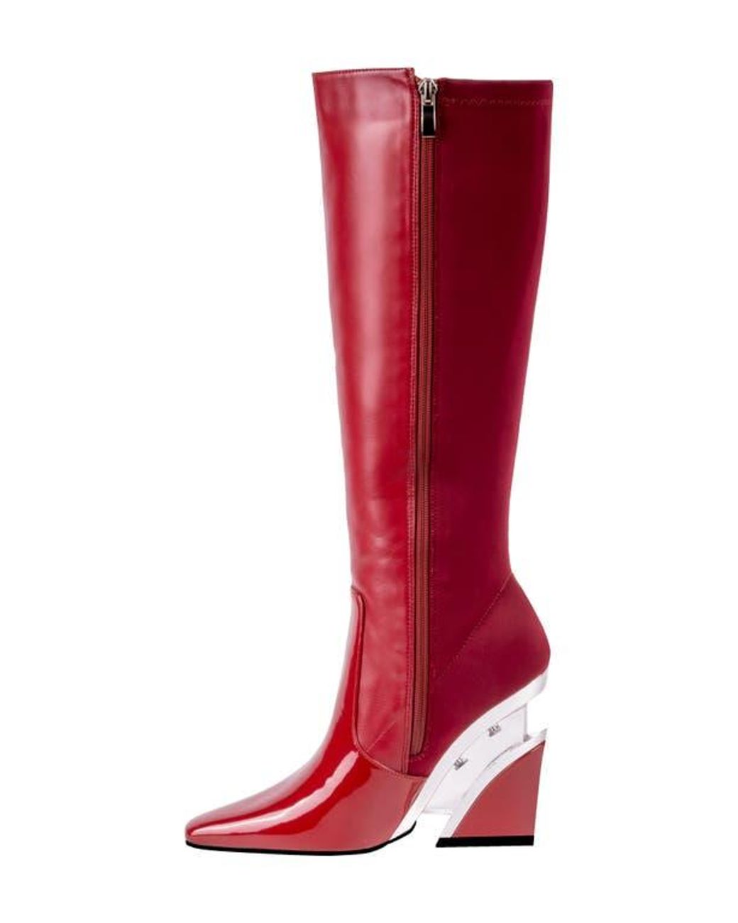 Ninety Union Red Villa Wedge Boot