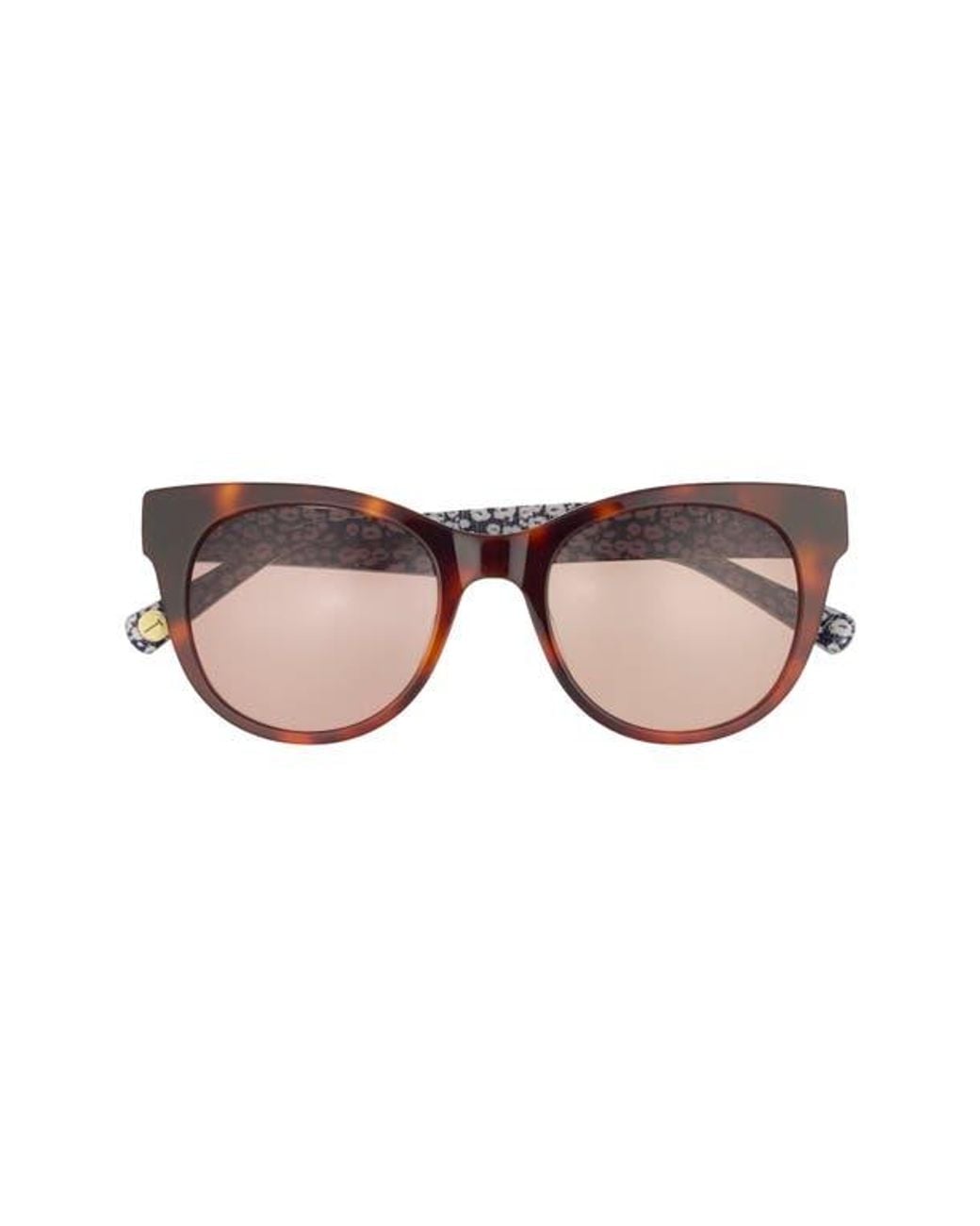 Ted Baker Multicolor 50Mm Round Sunglasses