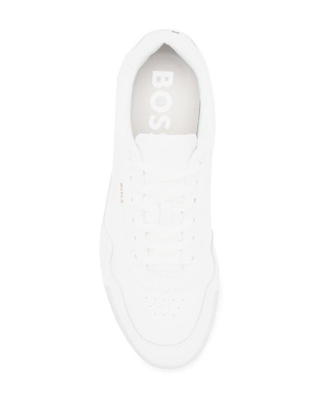 Boss White Titanium Low Top Sneaker for men
