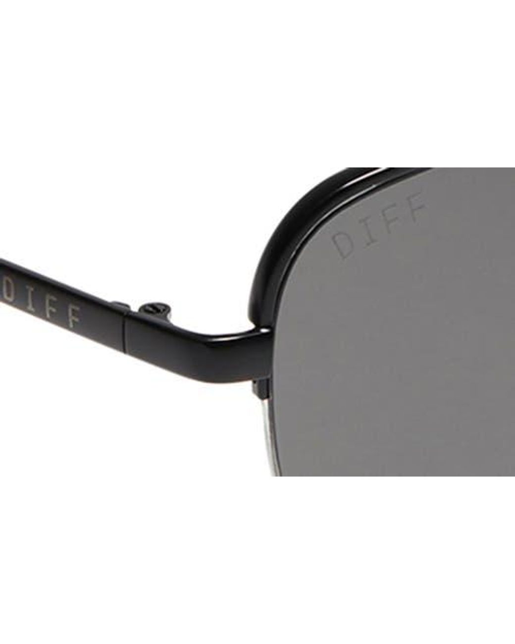 DIFF Blue 59Mm August Aviator Sunglasses