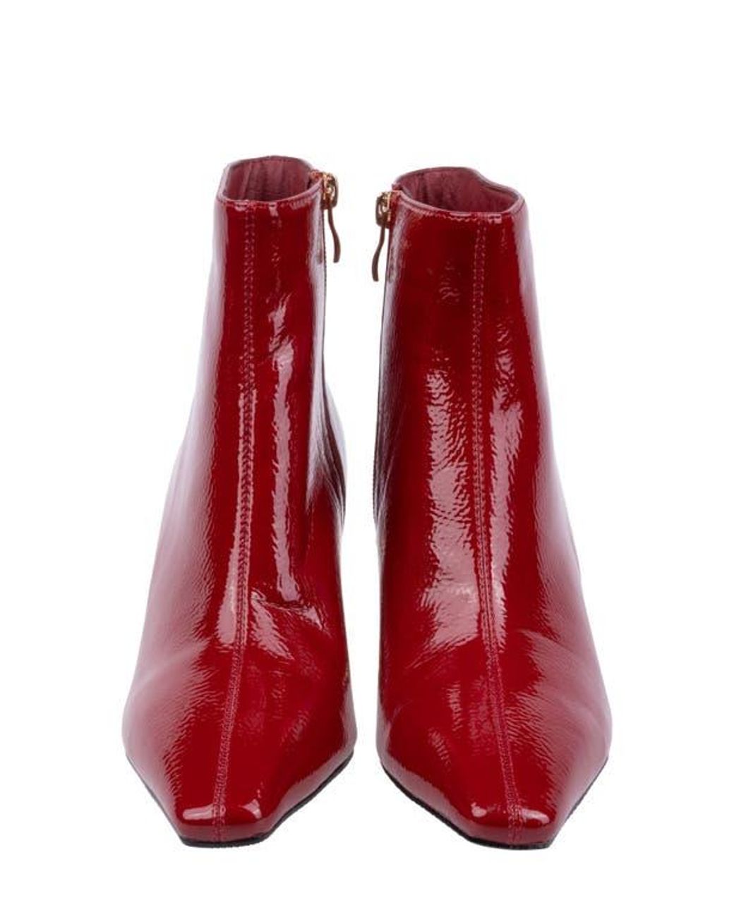 Ninety Union Red Brooke Block Heel Boot