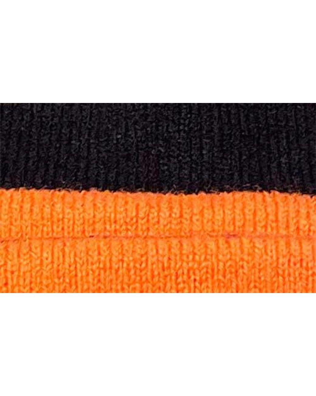 HVMAN Blue Triangle Logo Knit Beanie for men