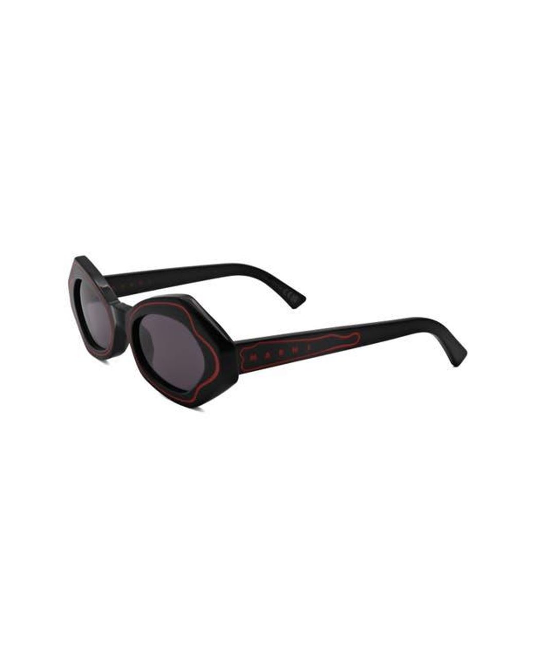 Marni Brown 53Mm Round Sunglasses