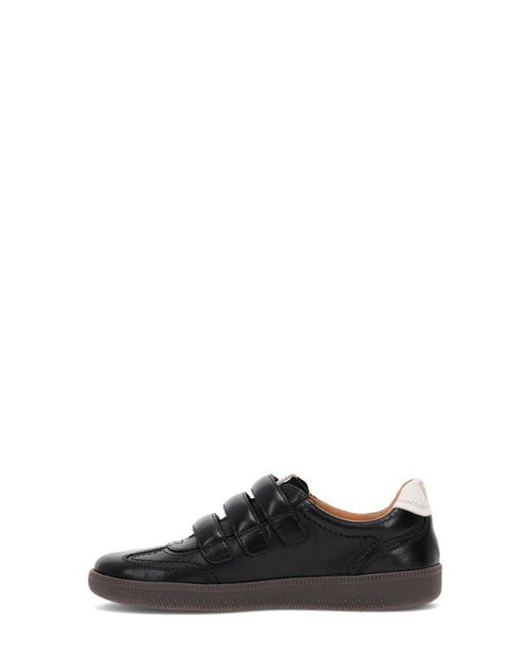 Frye Black Milly 3 Strap Low Top Sneaker