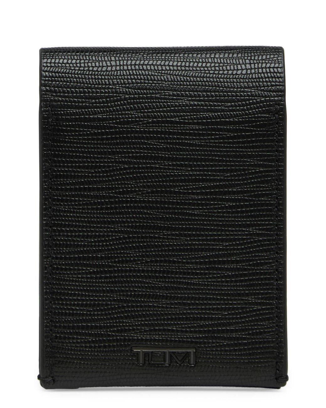 Tumi Nassau Leather Bifold Wallet in Black for Men Lyst